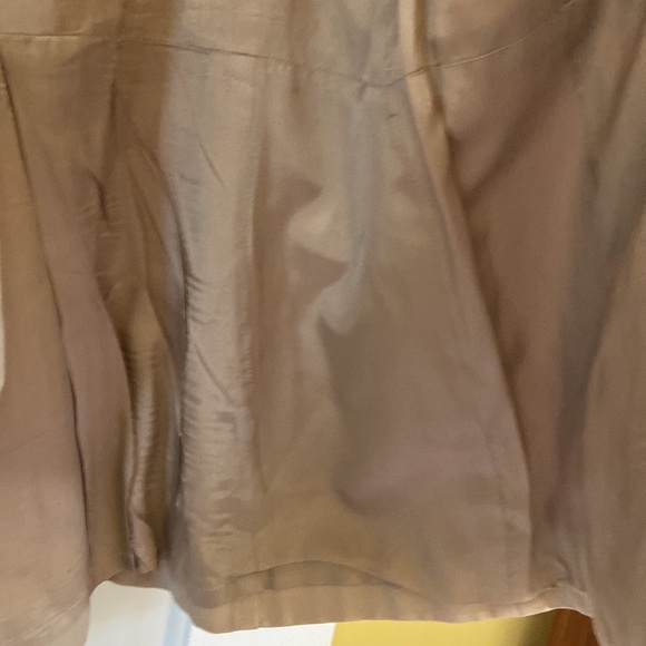 Ann Taylor Loft Women’s Trench Rain Coat Beige Size M Water resistant. Fall Coat - Picture 11 of 17